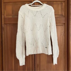 Abercrombie Cream Sweater